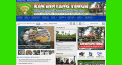 Desktop Screenshot of kimbintangtimur.com